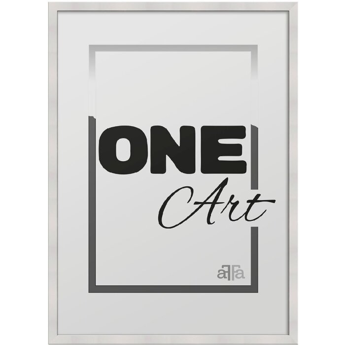 Marco de fotos FramesFactory Hekla 42x59,4 cm blanco RMDF HEKLA/77