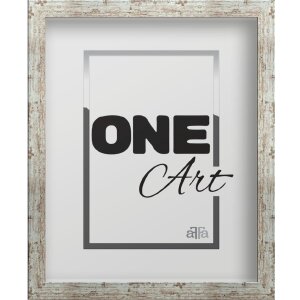 Marco de fotos FramesFactory Hekla 21x29,7 cm Blanco...