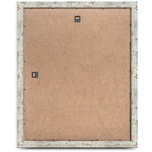 Marco de fotos FramesFactory Hekla 21x29,7 cm Blanco Vintage Lavado RMDF HEKLA/BS