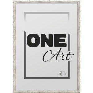 Marco de fotos FramesFactory Hekla 42x59,4 cm Blanco...