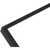 Deknudt Marco de aluminio S029S2 negro mate 10x15 a 30x40 cm