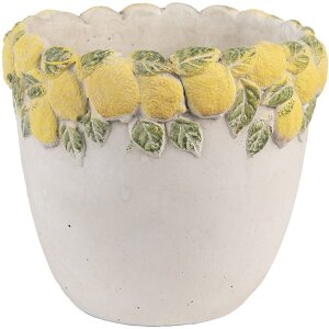 Maceta Clayre & Eef con relieve de limones Ø...