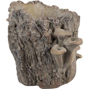 Maceta Clayre & Eef 6TE0577M Braun Beige 24x18x18 cm Aspecto piedra