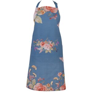 Delantal Clayre & Eef FFA41BL 70x85 cm Azul con...