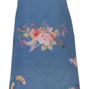 Delantal Clayre & Eef FFA41BL 70x85 cm Azul con...
