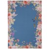 Paño de cocina Clayre & Eef FFA42BL Azul 50x70 cm con motivo floral