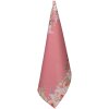 Paño de cocina Clayre & Eef FFA42P 50x70 cm Diseño floral en rosa Algodón