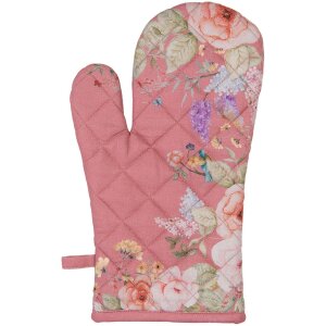 Guante de horno Romantic Garden de Clayre & Eef 18x30...