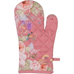 Guante de horno Romantic Garden de Clayre & Eef 18x30...