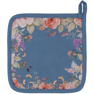 Manopla de Cocina Clayre & Eef FFA45BL Floral Romance...