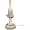 Lámpara de mesa Vintage Clayre & Eef Ø 36x70 cm Beige Gris Dorado E27 60W Metal