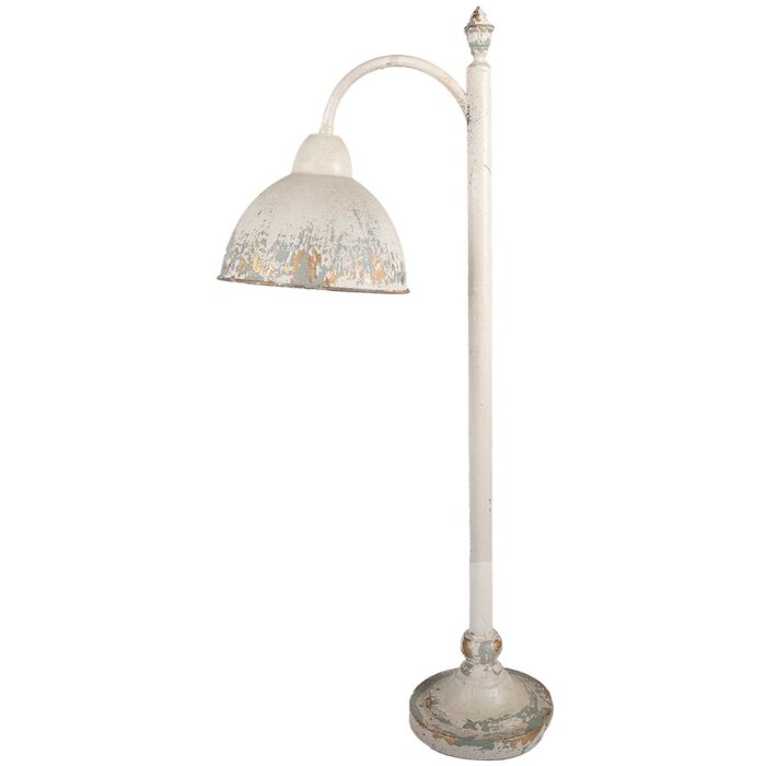 Lámpara de mesa Clayre & Eef 5LMC0052 Antik-Beige Gris 36x20x77 cm Estilo Vintage
