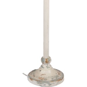 Lámpara de mesa Clayre & Eef 5LMC0052 Antik-Beige Gris 36x20x77 cm Estilo Vintage