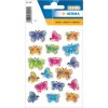 Etiquetas decorativas mariposas mágicas Piedra 1 sh.
