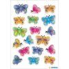 Etiquetas decorativas mariposas mágicas Piedra 1 sh.