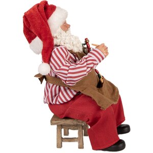 Figura de Papá Noel Clayre & Eef 66230 Rojo...