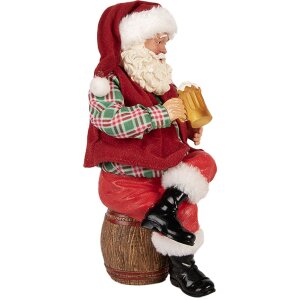Figura decorativa Clayre & Eef Papá Noel con...