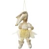 Clayre & Eef 66216 Adorno Decorativo Elfo Beige-Dorado 28 cm