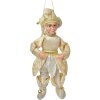 Adorno de Elfo Clayre & Eef 66217 Beige-Dorado 28 cm
