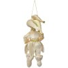 Adorno de Elfo Clayre & Eef 66217 Beige-Dorado 28 cm