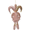 Adorno Decorativo Elfo Rosa y Oro Clayre & Eef 20x8x37 cm