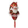 Adorno de Navidad Papá Noel Clayre & Eef Rojo 12x13x68 cm