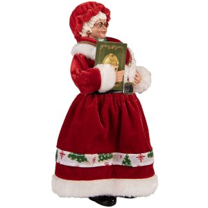 Figura Decorativa de Mujer Navideña Clayre &...