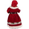 Figura Decorativa de Mujer Navideña Clayre & Eef 66238 Roja Verde 14x10x28 cm
