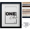 Marco de fotos FramesFactory Hekla MDF con aspecto de madera 10x15 hasta 70x100 cm Aspecto Vintage
