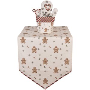 Cesta para el pan Clayre & Eef CGM50 Ø 15x16 cm Beige Marrón