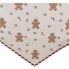 Camino de mesa Clayre & Eef CGM65 50x160 cm Beige Marrón