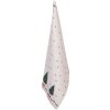 Paño de cocina Clayre & Eef TCH42 50x70 cm Beige, Verde, Rojo