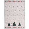 Paño de cocina Clayre & Eef TCH42 50x70 cm Beige, Verde, Rojo