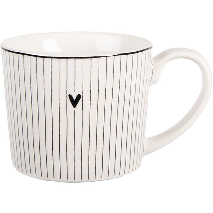 Taza Clayre & Eef 6CEMU0180 12x8x7 cm 275 ml Porcelana