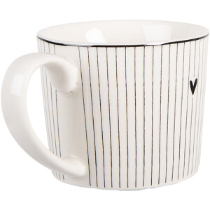 Taza Clayre & Eef 6CEMU0180 12x8x7 cm 275 ml Porcelana