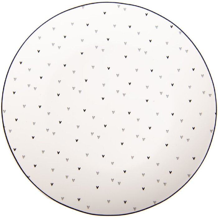 Clayre & Eef BHSDP0002 Plato Pequeño Ø 20x2 cm
