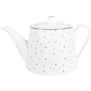 Tetera de porcelana Clayre & Eef BHSTE 23x14x14 cm...