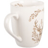 Taza Clayre & Eef GTWMU 12x8x10 cm Beige-Marrón 350 ml
