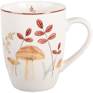 Taza Clayre & Eef LFJMU 12x8x10 cm Beige y...