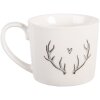 Taza Clayre & Eef NWVMU 12x8x7 cm 275 ml Blanco Gris