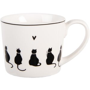 Taza Clayre & Eef PWSMU0001 12x8x7 cm / 275 ml Blanco...