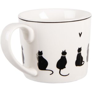 Taza Clayre & Eef PWSMU0001 12x8x7 cm / 275 ml Blanco...