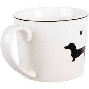 Taza Clayre & Eef PWSMU0002 12x8x7 cm / 275 ml Blanco...