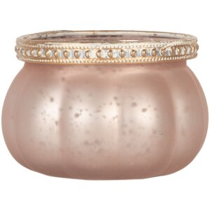 Candelabro Clayre & Eef 6GL5213 Rosa Ø 9x6 cm