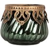 Portavelas Clayre & Eef 6GL5222 Ø 8x7 cm