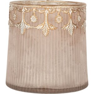 Portavelas Clayre & Eef 6GL5224 Ø 10x10 cm