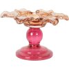 Portavelas Clayre & Eef 6GL5339 Ø 14x9 cm Naranja Rosa