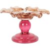 Portavelas Clayre & Eef 6GL5339 Ø 14x9 cm Naranja Rosa