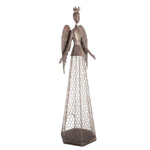 Ángel Decoración Clayre & Eef 5Y1360 28x19x75 cm Marrón-Beige