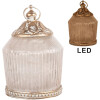 Decoración con LED Clayre & Eef 6GL5216 Ø 8x12 cm Rosa